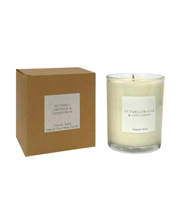 Nutmeg, Orange + Cinnamon Medium Candle