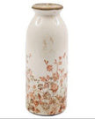 Autumnal Floral Print Vase - Small