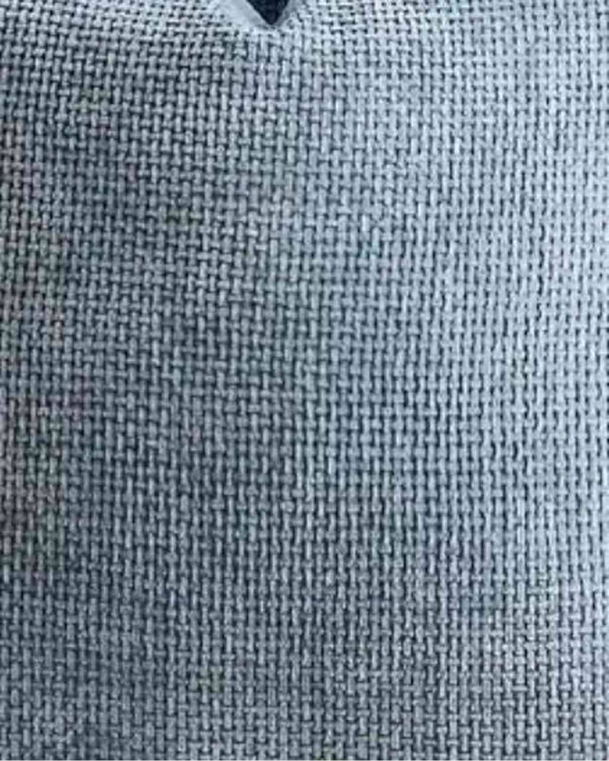 Ocean Blue Woven Design Cushion Cover