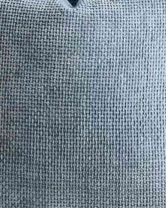 Ocean Blue Woven Design Cushion Cover