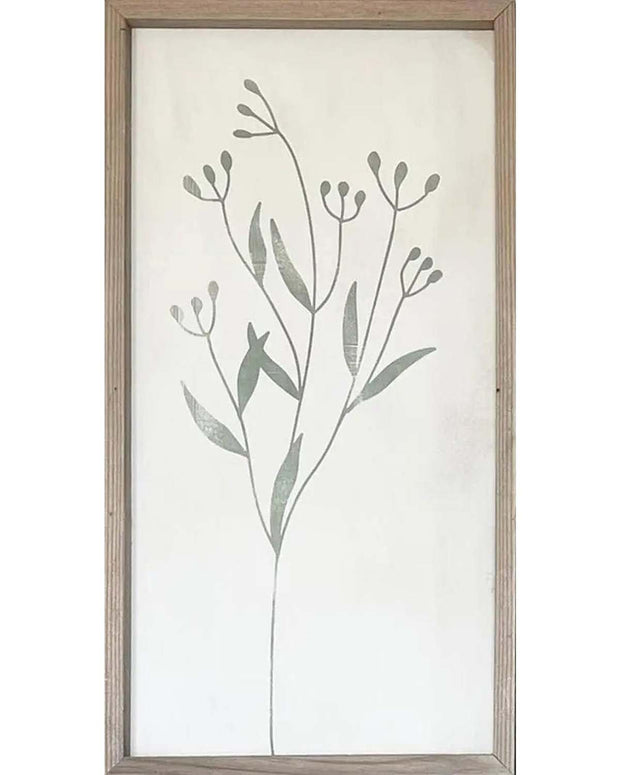 Olive Green Botanical Wood Framed Wall Art Prints - PRE ORDER UP TO SIX WEEK DELIVERY TIME - Posters, Prints, & Visual ArtworkPosters, Prints, & Visual Artwork - Lulu Loves Home