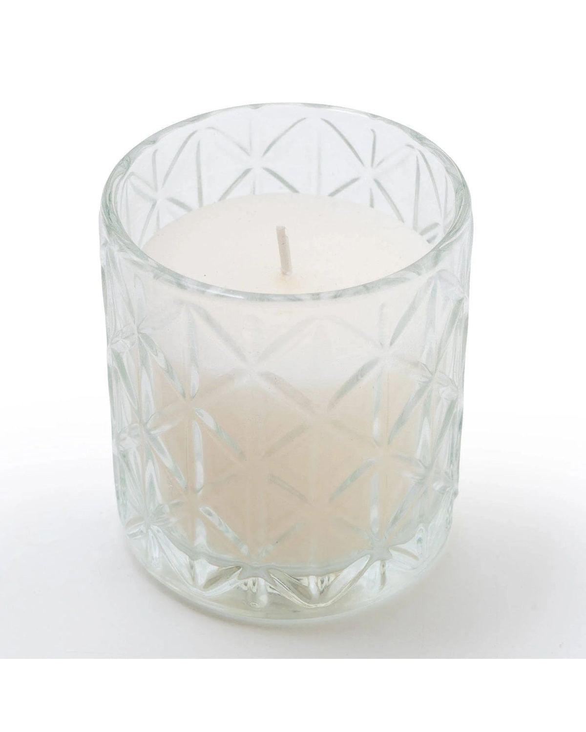 Clear Large Glass Scented Candle - CandlesCandles - Lulu Loves Home