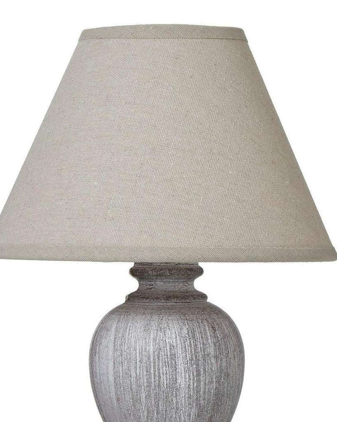 Otem Urn Table Lamp With Linen Shade