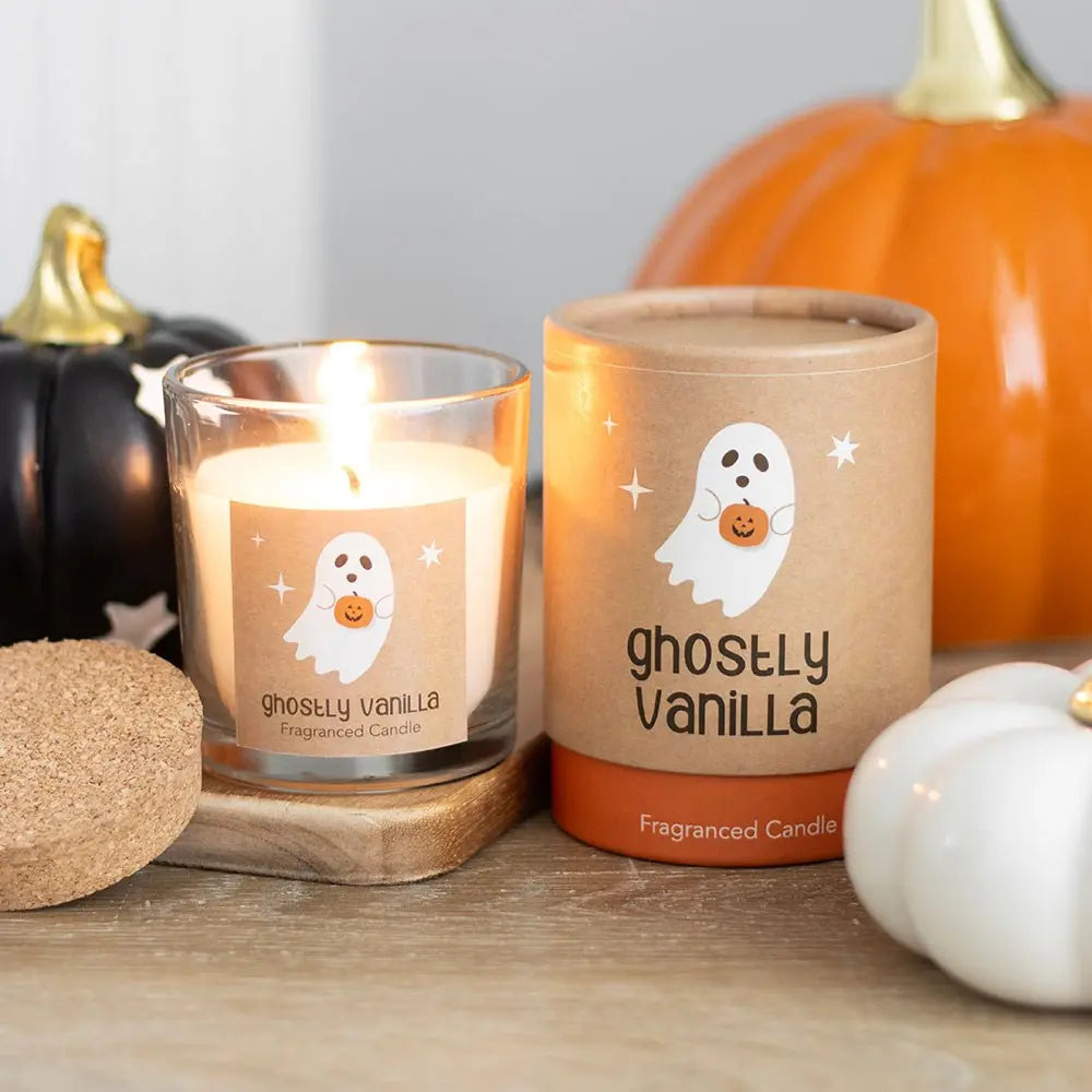 Ghostly Vanilla Candle