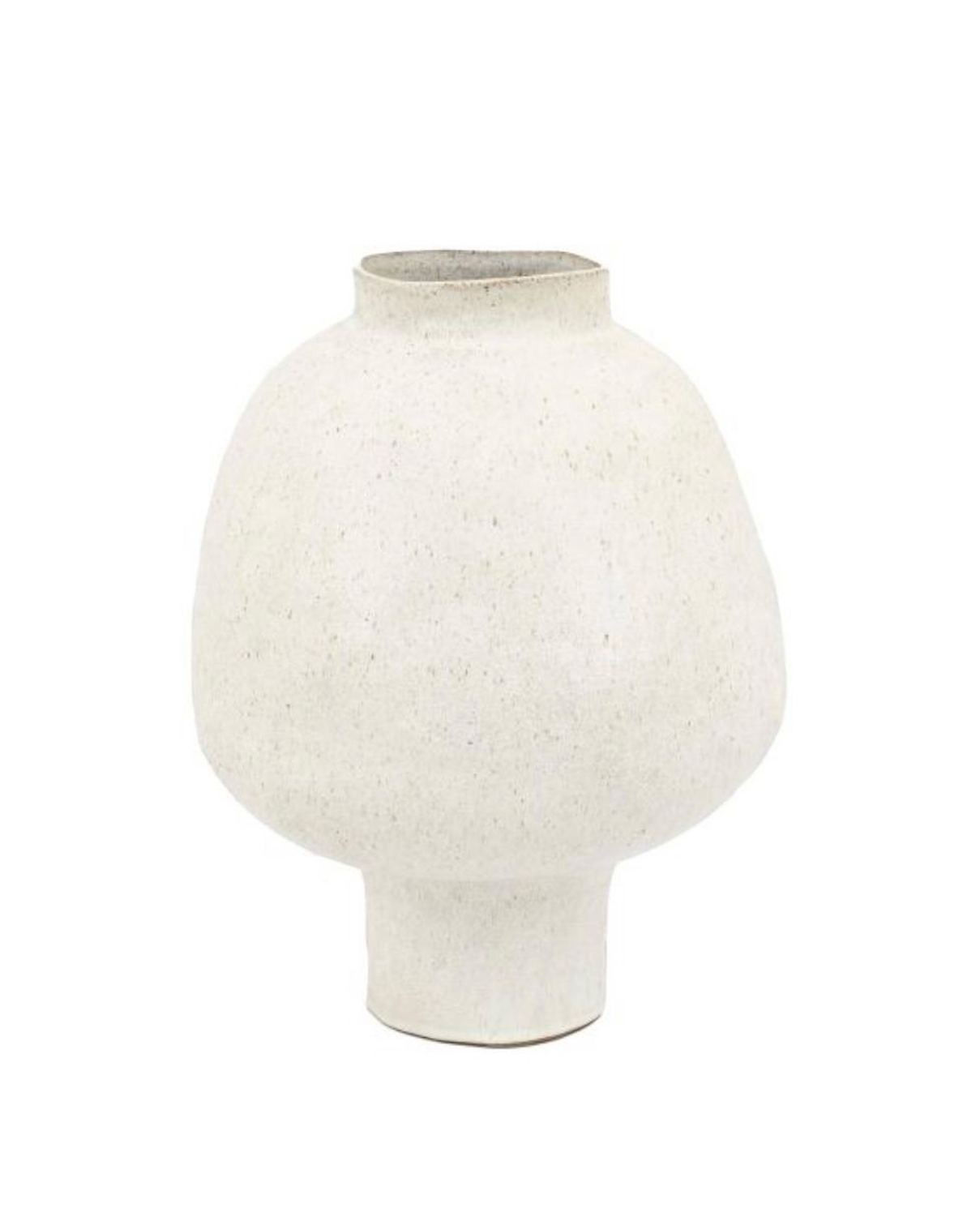 Palawan Neutral Footed Vase