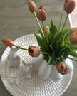 Peach Spring Tulips Stems - Bunch Of Five - PRE ORDER THREE WEEK DELIVERY