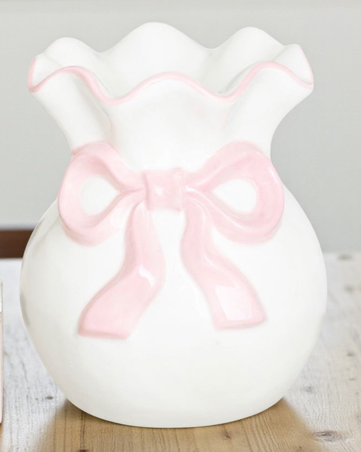 Pink Bow Wax Melt Burner