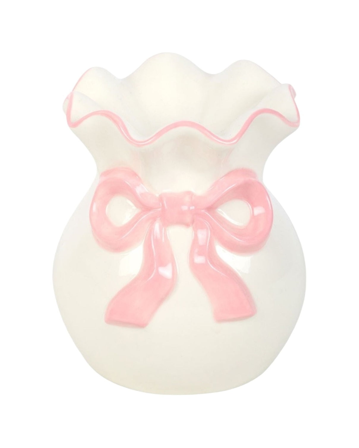Pink Bow Wax Melt Burner