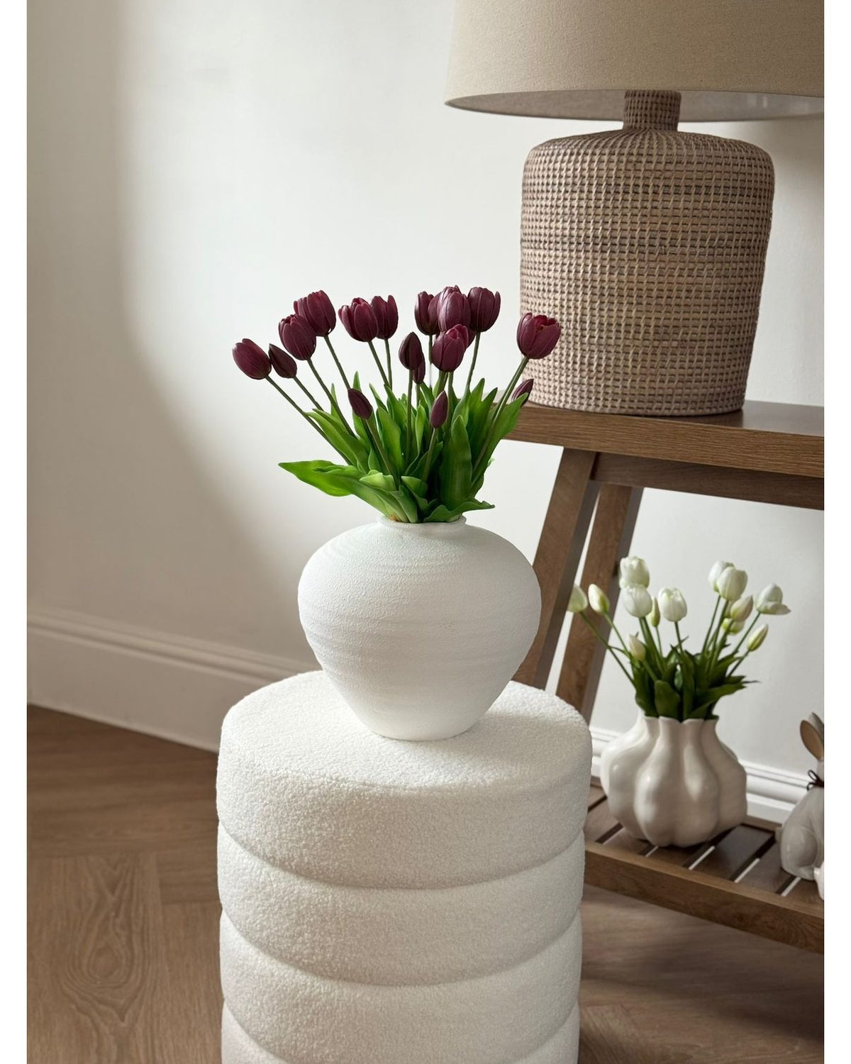 Plum Spring Tulip Stems - Bunch Of Five