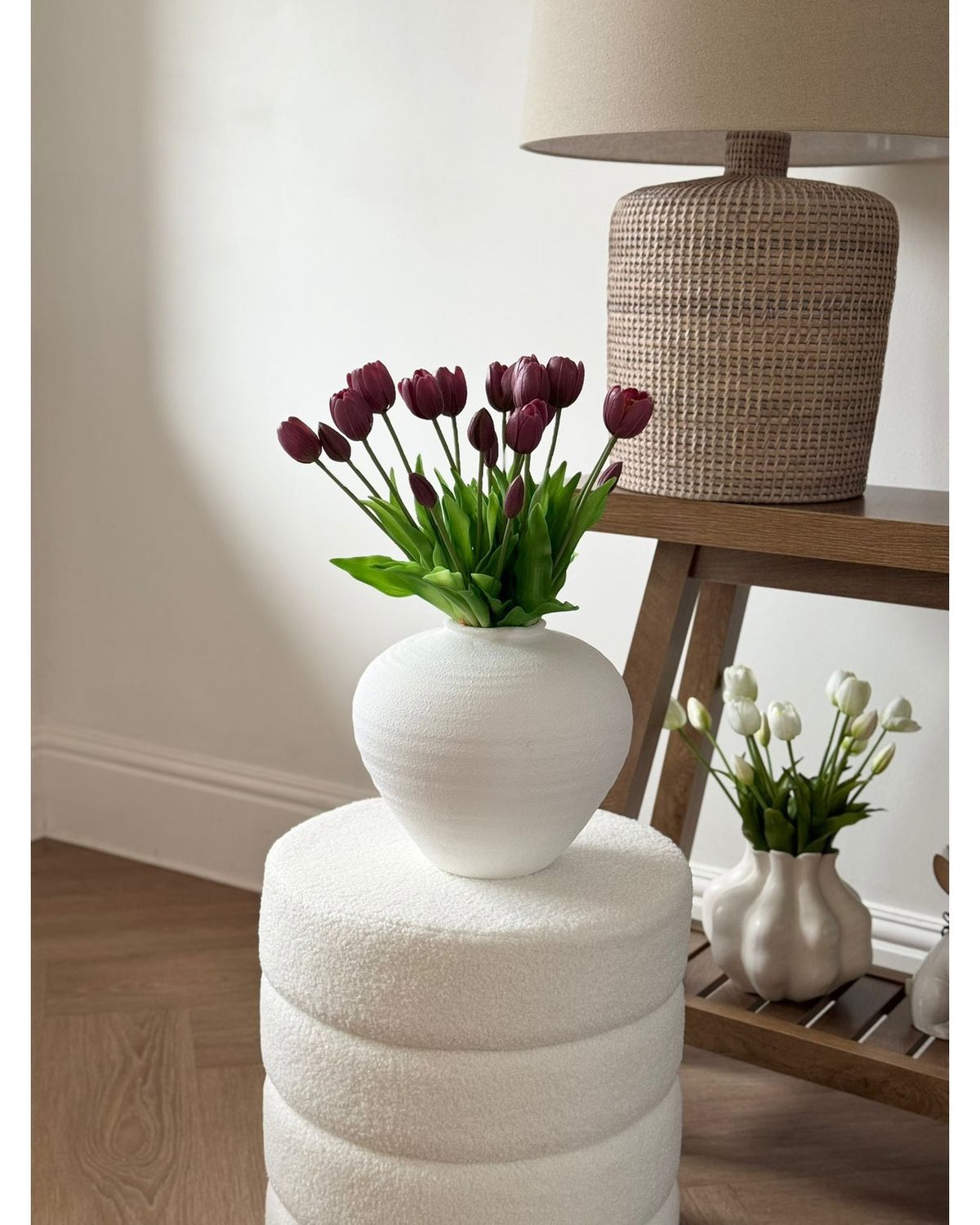 Plum Spring Tulip Stems - Bunch Of Five