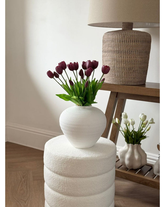 Plum Spring Tulip Stems - Bunch Of Five