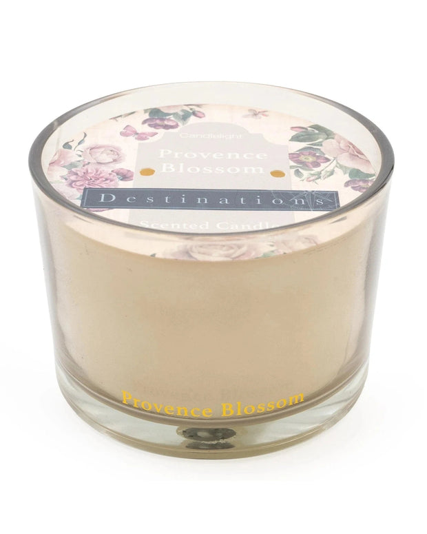 Provence Blossom Two Wick Candle with Parisian Window Scent