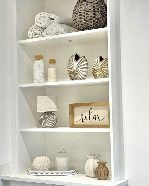 Rattan Bulbous Candle Lantern