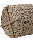 Rattan Kubu Luxury Lined Round Storage Baskets - PRE ORDER THREE WEEK DELIVERY