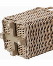 Rattan Kubu Luxury Lined Square Storage Baskets - PRE ORDER THREE WEEK DELIVERY
