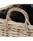 Rattan Kubu Luxury Lined Square Storage Baskets - PRE ORDER THREE WEEK DELIVERY