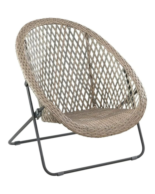 Rattan Snug Garden Furniture Chair, Stool & Table Set - Natural - PRE ORDER UP TO 2 WEEKS DELIVERY - Garden FurnitureGarden Furniture - Lulu Loves Home