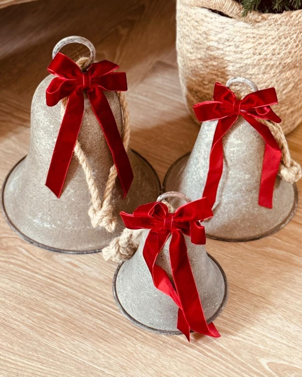 Rustic Brass Coloured Bell