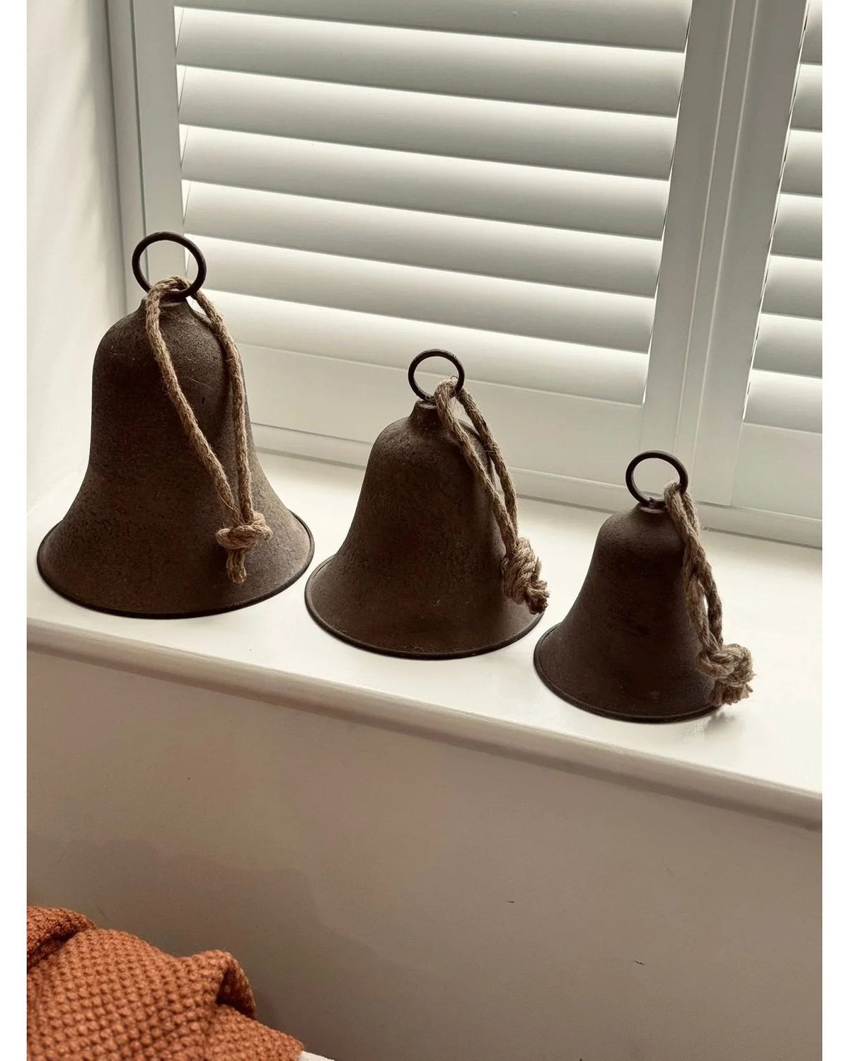 Rustic Brass Coloured Bell