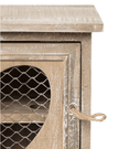 Rustic Wood Heart Egg Cabinet