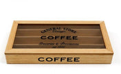Coffee Pod Wooden Storage Case