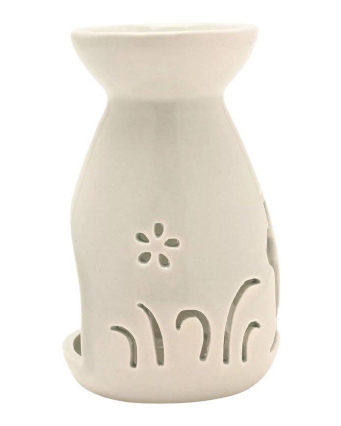 Sage Green Bunny Wax Melt & Oil Burner | Ceramic Easter Fragrance