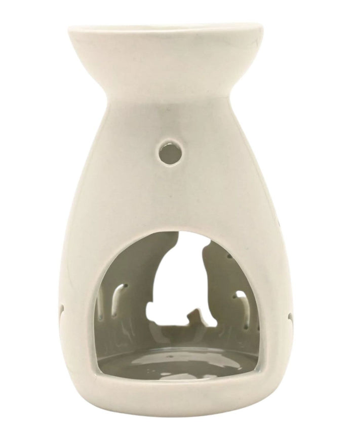 Sage Green Bunny Wax Melt & Oil Burner | Ceramic Easter Fragrance