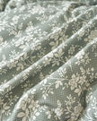 Sage Green Floral Queen Sized Quilt