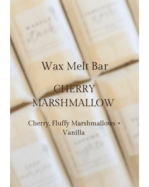 Scented Wax Melt Snap Bar - Cherry Marshmellow