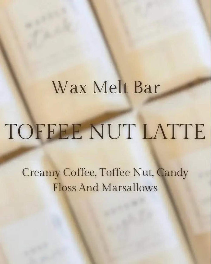 Scented Wax Melt Snap Bar - Toffee Nut Latte