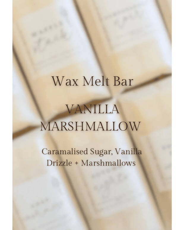 Scented Wax Melt Snap Bar - Vanilla Marshmallow
