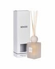 Sences Petre Small Reed Diffuser with Travertine Ball Top - White Alang Alang