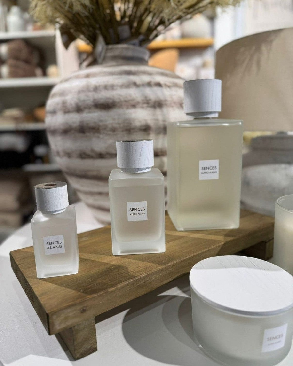 Sences Reed Diffuser Large - White Alang Alang