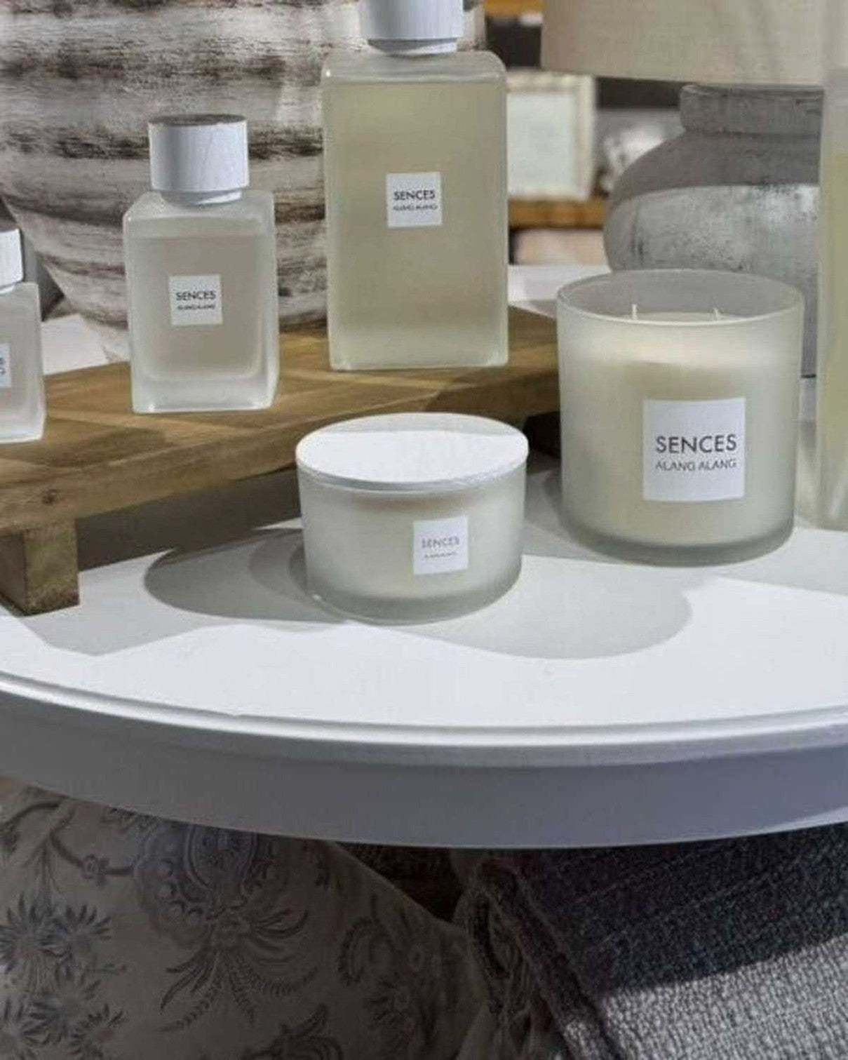 Sences Reed Diffuser Large - White Alang Alang