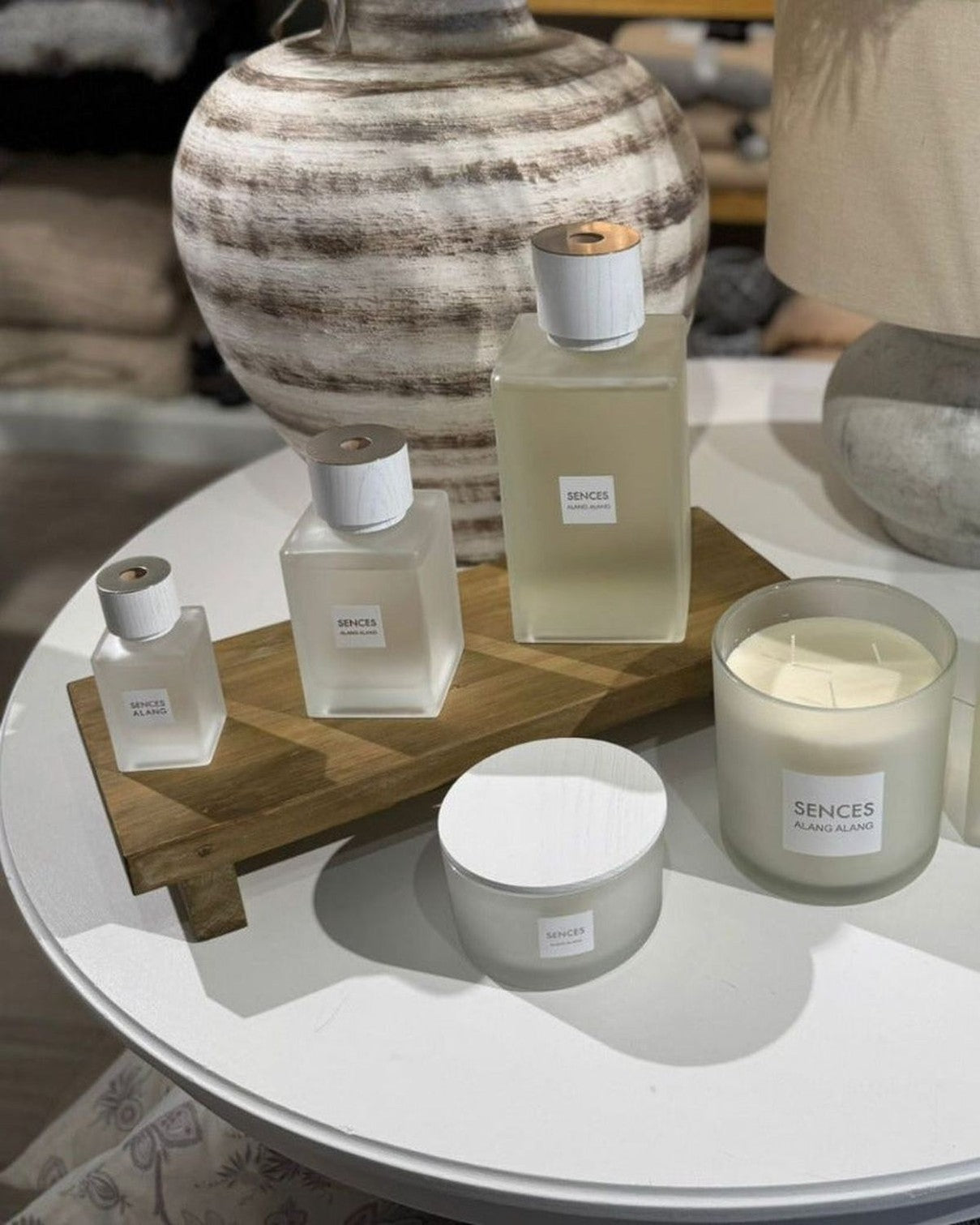 Sences Reed Diffuser Large - White Alang Alang