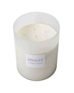 Sences White XXL Huge 7 Wick Candle - Alang Alang PRE ORDER TWO WEEK DELIVERY