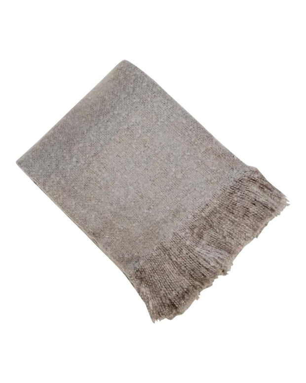 Serena Grey Blanket Throw