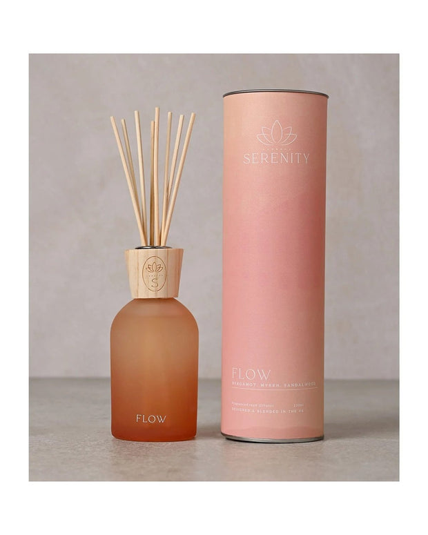 Serenity Flow Diffuser 220ml Bergamot Myrrh & Sandalwood - CandlesCandles - Lulu Loves Home