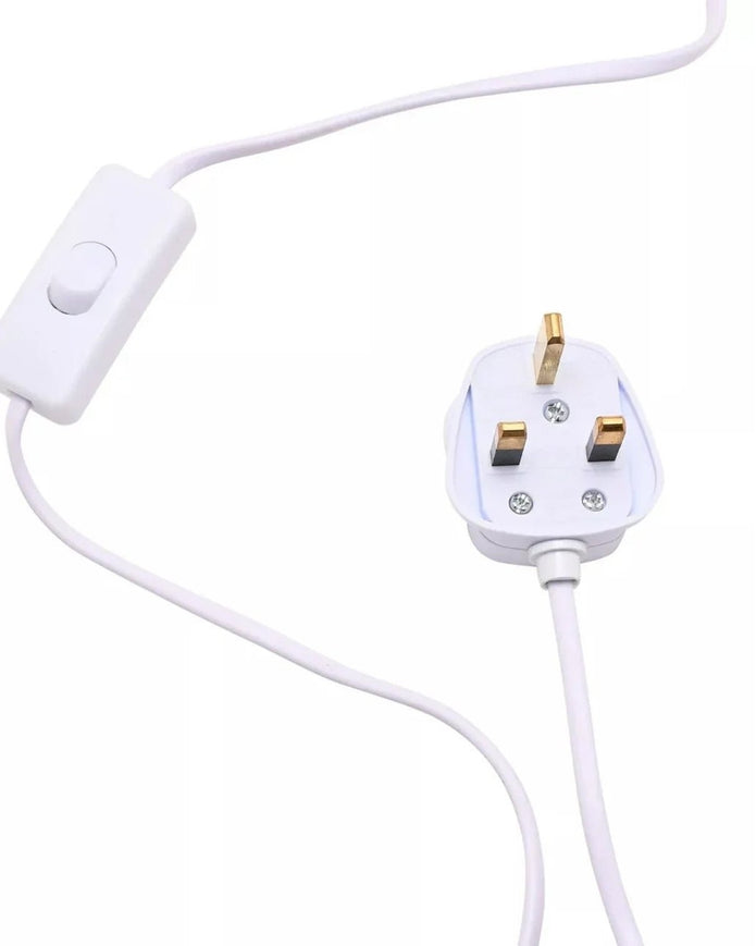 Small Cream Ceramic Bubble Table Lamp With Linen Shade - LightingLighting - Lulu Loves Home