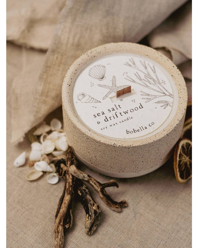 Soy Wax Candle - Sea Salt & Driftwood