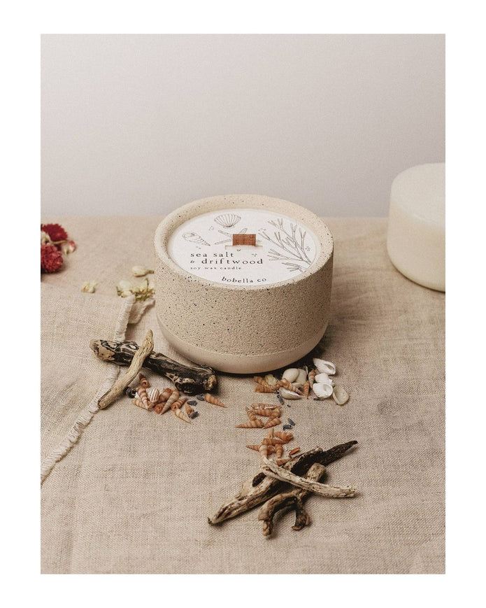 Soy Wax Candle - Sea Salt & Driftwood