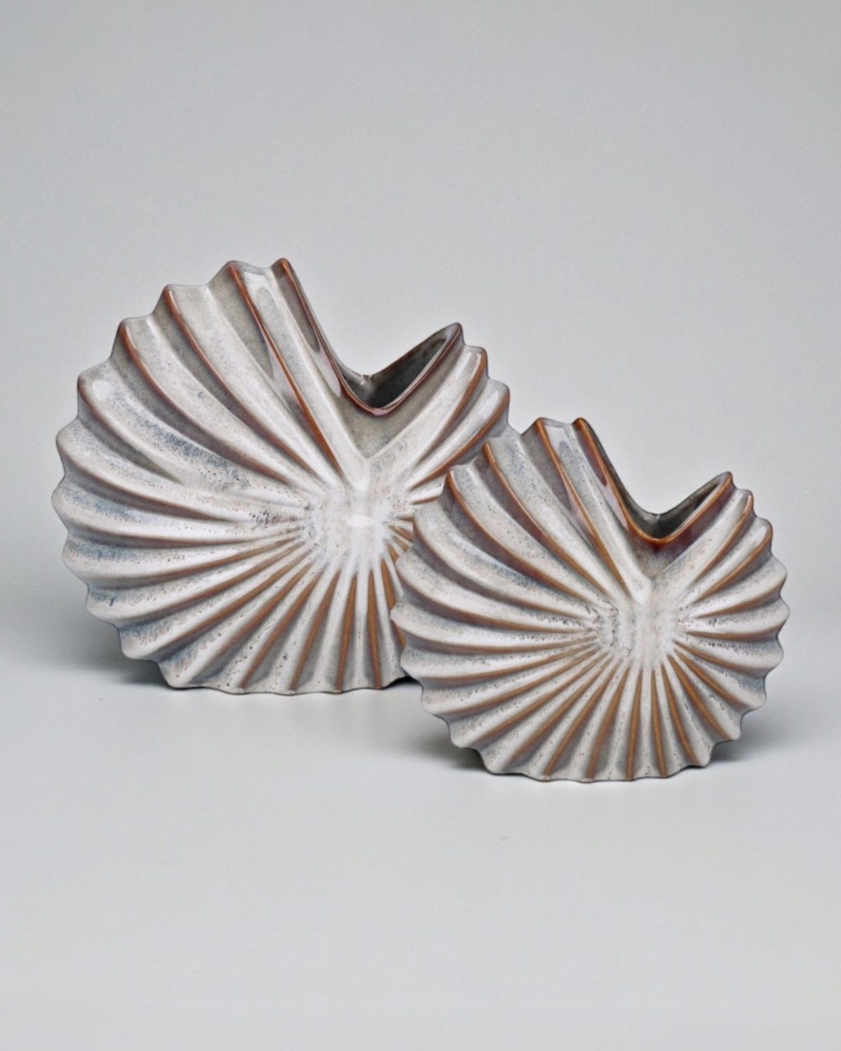 Spiral Shell Ornament Vase