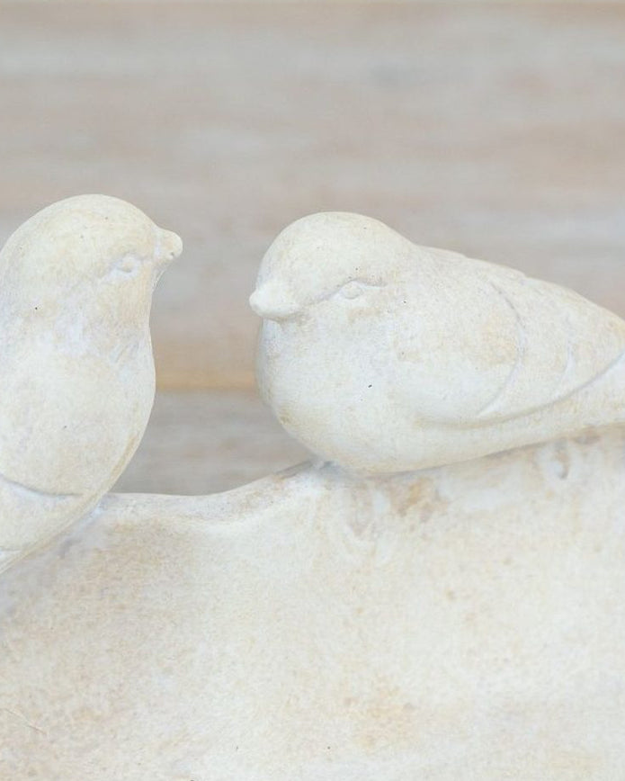 Stone Effect Heart Bird Feeder