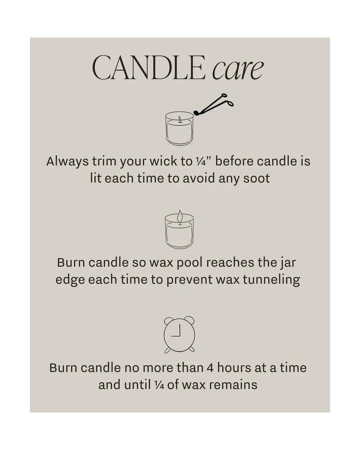 Sweet Water Decor - Clear Glass Candle Jar - Driftwood and Mahogany