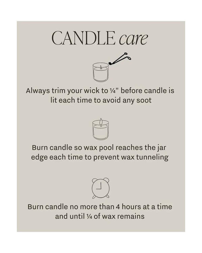 Sweet Water Decor - Clear Glass Candle Jar - Driftwood and Mahogany