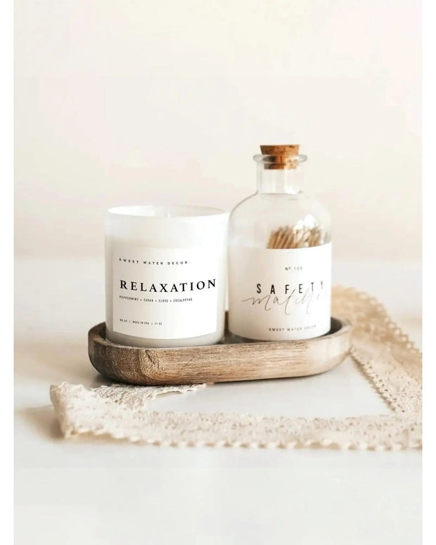 Sweet Water Decor - Lidded Glass Candle - Relaxation - CandlesCandles - Lulu Loves Home