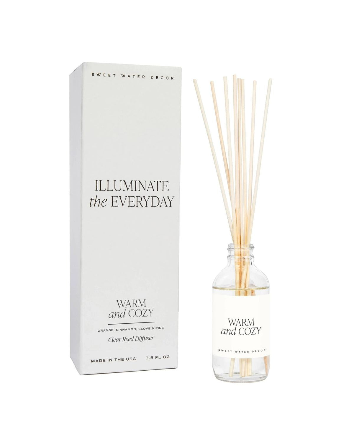 Sweet Water Decor - Reed Diffuser - Warm And Cozy