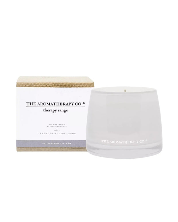 The Aromatherapy Candle Company - Relax, Lavender & Clary Sage - CandlesCandles - Lulu Loves Home