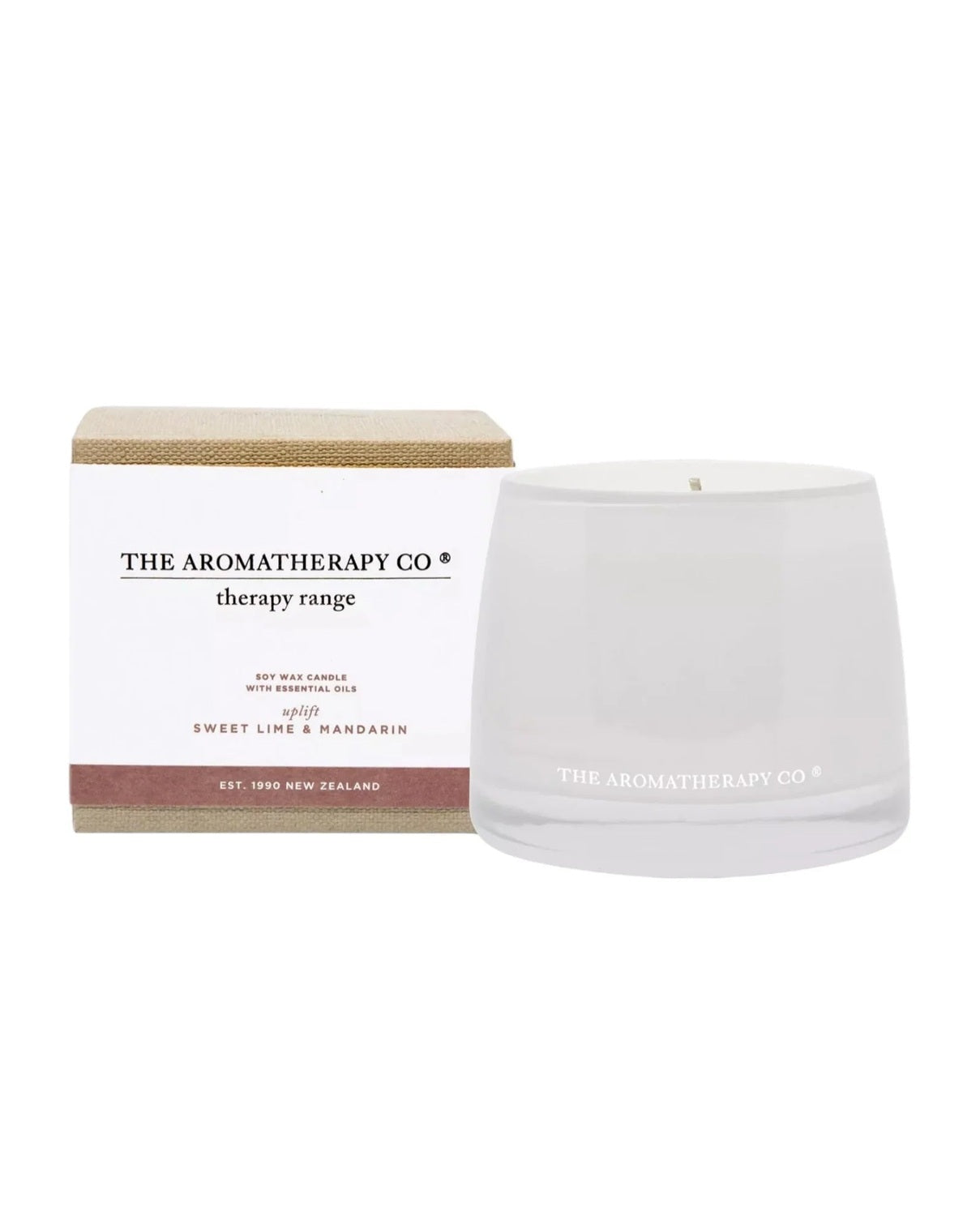 The Aromatherapy Candle Company - Uplifting, Sweet Lime & Mandarin - CandlesCandles - Lulu Loves Home