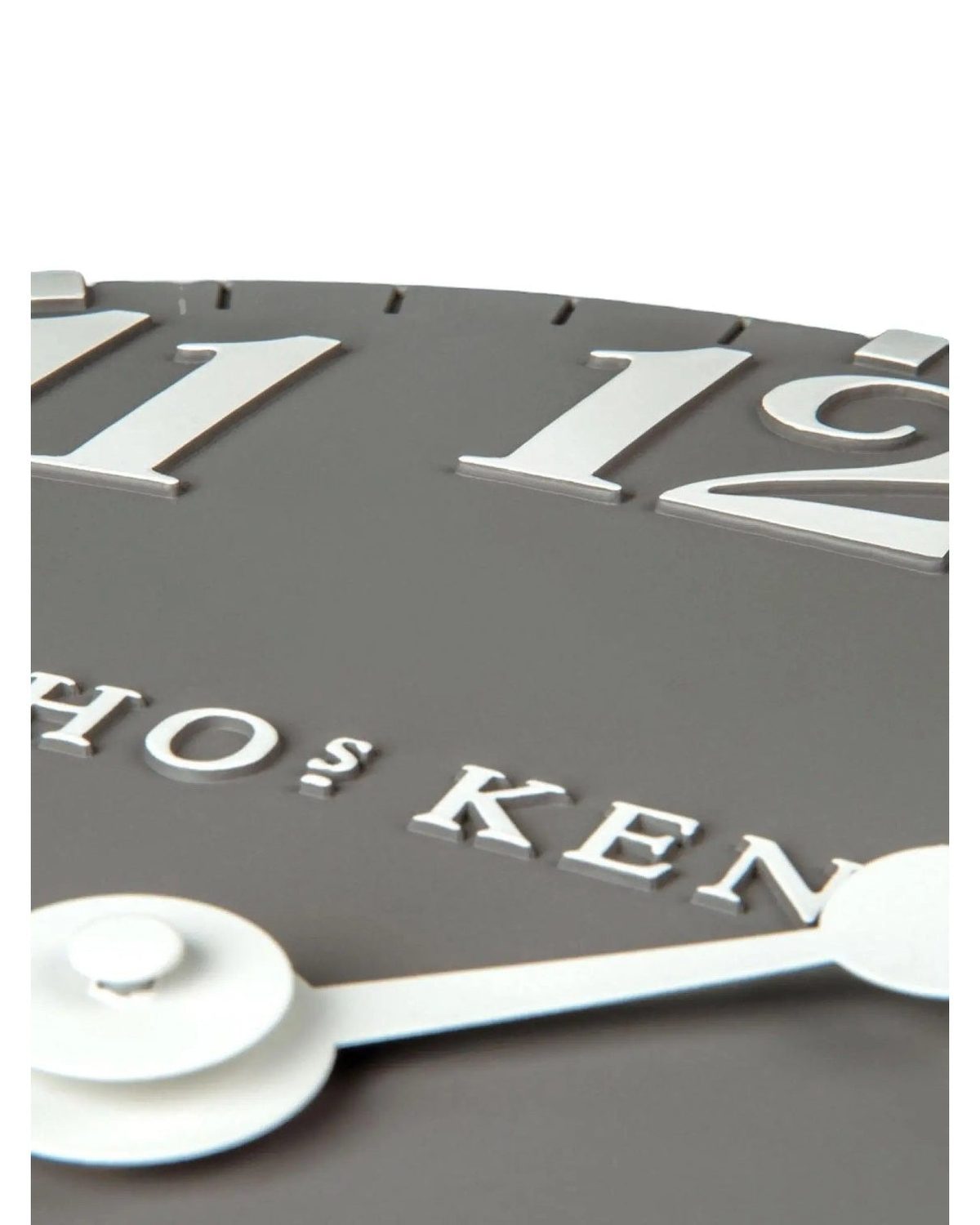 Thomas Kent 12” Arabic Wall Clock Dolphin Grey - PRE ORDER FOUR WEEK DELIVERY - ClocksClocks - Lulu Loves Home